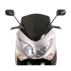 MRA szyba motocyklowa YAMAHA T-MAX 500 (XP) SJ06 2008-2011, forma SPM, CZARNA