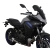 MRA szyba motocyklowa YAMAHA TRACER 700 2020-, forma TM, CZARNA