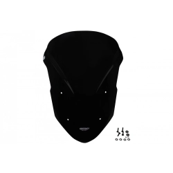 MRA szyba motocyklowa YAMAHA TRACER 9 /GT 2021-2024, forma TM, CZARNA