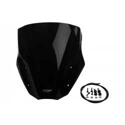 MRA szyba motocyklowa YAMAHA TRICITY 125 SE 78 -2019, forma T, CZARNA