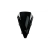 MRA szyba motocyklowa YAMAHA YZFR1 RN12 2004-2006, forma R, CZARNA