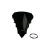 MRA szyba motocyklowa YAMAHA YZFR1 RN 19 2007-2008, forma O, CZARNA