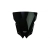 MRA szyba motocyklowa YAMAHA YZFR6 RJ15 2008-2016, forma O, CZARNA