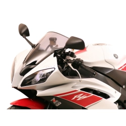 MRA szyba motocyklowa YAMAHA YZFR6 RJ15 2008-2016, forma O, CZARNA