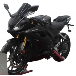 MRA szyba motocyklowa YAMAHA YZFR125 2019-2022, forma R, CZARNA