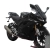 MRA szyba motocyklowa YAMAHA YZFR125 2019-2022, forma R, CZARNA