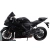 MRA szyba motocyklowa YAMAHA YZFR7 2021-, forma R, CZARNA