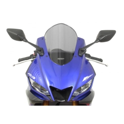 MRA szyba motocyklowa YAMAHA YZFR3 2019-, forma R, CZARNA