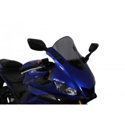 MRA szyba motocyklowa YAMAHA YZFR3 2019-, forma R, CZARNA