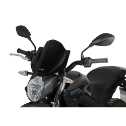 MRA szyba motocyklowa ZERO DS /R Z1, Z3 -, forma NRN, CZARNA