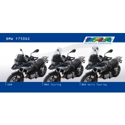MRA szyba motocyklowa BMW F750GS K80 2018-, forma TM, CZARNA