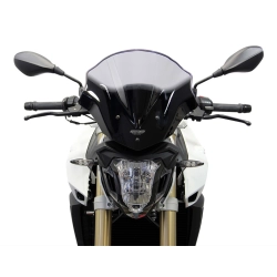 MRA szyba motocyklowa BMW F800R E8ST 2015-, forma R, CZARNA
