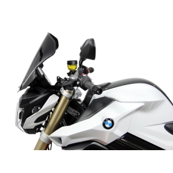 MRA szyba motocyklowa BMW F800R E8ST 2015-, forma T, CZARNA