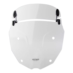 MRA szyba motocyklowa BMW R1200GS RALLYE R12W 2017-, forma MXC, BEZBARWNA