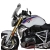 MRA szyba motocyklowa BMW R1250 R (F. HALTER WINDSH. SPORT) 2019-2022, forma VTM, BEZBARWNA