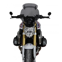 MRA szyba motocyklowa BMW R1250 R (F. HALTER WINDSH. SPORT) 2019-2022, forma VTM, PRZYCIEMNIANA