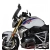 MRA szyba motocyklowa BMW R1250 R (F. HALTER WINDSH. SPORT) 2019-2022, forma VTM, PRZYCIEMNIANA