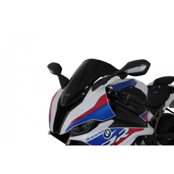 MRA szyba motocyklowa BMW S1000RR 2019-2022, forma O, CZARNA