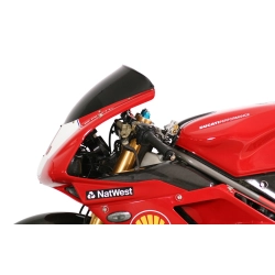MRA szyba motocyklowa DUCATI 998 H2 -, forma O, CZARNA