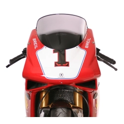 MRA szyba motocyklowa DUCATI 998 H2 -, forma S, CZARNA