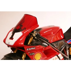 MRA szyba motocyklowa DUCATI 998 H2 -, forma T, CZARNA