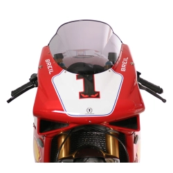 MRA szyba motocyklowa DUCATI 998 H2 -, forma R, BEZBARWNA