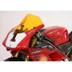 MRA szyba motocyklowa DUCATI 998 H2 -, forma R, CZARNA