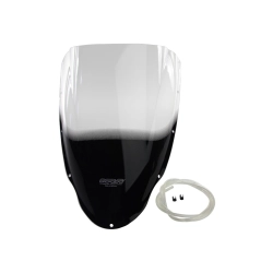 MRA szyba motocyklowa DUCATI 999 ( RACE PURPOSE ) H4 2003-2004, forma R, BEZBARWNA