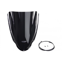 MRA szyba motocyklowa DUCATI 999 ( RACE PURPOSE ) H4 2003-2004, forma R, CZARNA