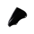 MRA szyba motocyklowa OT DUCATI 888 888S 1992-1994, forma RN, CZARNA