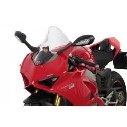 MRA szyba motocyklowa DUCATI PANIGALE V2 2020-2024, forma R, BEZBARWNA