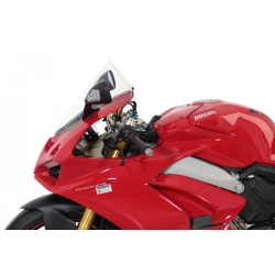 MRA szyba motocyklowa DUCATI PANIGALE V2 2020-2024, forma R, BEZBARWNA