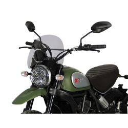 MRA szyba motocyklowa DUCATI SCRAMBLER 800 K1 -2018, forma NT, BEZBARWNA