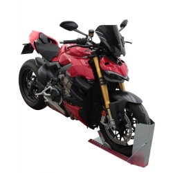 MRA szyba motocyklowa DUCATI STREETFIGHTER V4/S 2020-2024, forma NRN, CZARNA