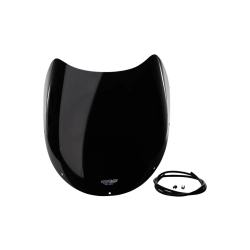 MRA szyba motocyklowa OT GILERA SATURNO 500 (F208) F208 -, forma ON, CZARNA