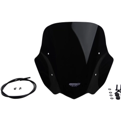 MRA szyba motocyklowa HONDA CB500XPC 46 2013-2015, forma O, CZARNA