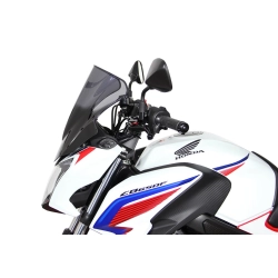 MRA szyba motocyklowa HONDA CB650 F RC75 2014-2016, forma NRM, CZARNA