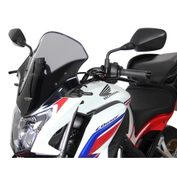 MRA szyba motocyklowa HONDA CB650 F RC75 2014-2016, forma NTM, CZARNA
