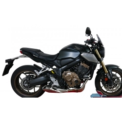 MRA szyba motocyklowa HONDA CB650 R 2019-2023, forma NSPM, PRZYCIEMNIANA