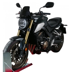 MRA szyba motocyklowa HONDA CB650 R 2019-2023, forma NSPM, CZARNA