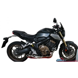 MRA szyba motocyklowa HONDA CB650 R 2019-2023, forma NSPM, CZARNA