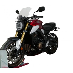 MRA szyba motocyklowa HONDA CB650 R 2019-2023, forma NTN, BEZBARWNA