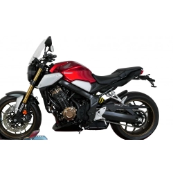 MRA szyba motocyklowa HONDA CB650 R 2019-2023, forma NTN, BEZBARWNA