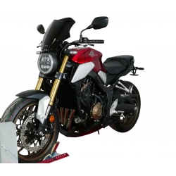 MRA szyba motocyklowa HONDA CB650 R 2019-2023, forma NTN, CZARNA