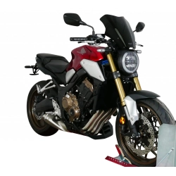 MRA szyba motocyklowa HONDA CB650 R 2019-2023, forma NTN, CZARNA