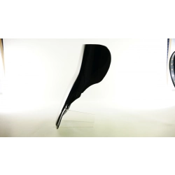 MRA szyba motocyklowa HONDA CBR1100XX SC35 -2007, forma TM, CZARNA