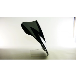 MRA szyba motocyklowa HONDA CBR1100XX SC35 -2007, forma RM, CZARNA