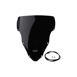 MRA szyba motocyklowa HONDA CBR600 S PC35 2001-2010, forma O, CZARNA