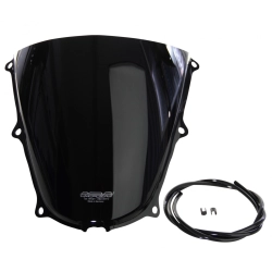 MRA forma ORYGINALNA szyba motocyklowa HONDA CBR600RR, PC37, 2005-2006, czarna MOTORUS.PL