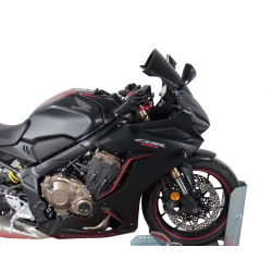 MRA szyba motocyklowa HONDA CBR650 R 2019-2023, forma R, CZARNA